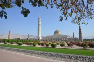 V Muscate je možné navštíviť veľkú mešitu Sultána Qaboosa.