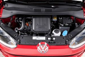 VW up! poháňa nová generácia trojvalcových motorov.
